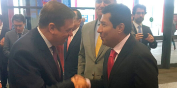 Embajada de Nicaragua asiste a la Feria Fruit Attraction en Madrid