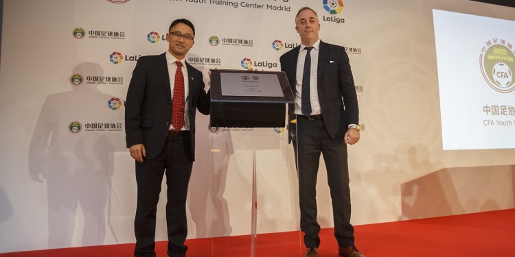 LaLiga formará en Madrid a jugadores y técnicos de la federación china de fútbol