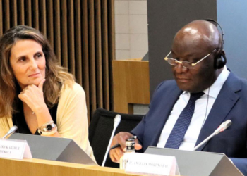 CEOE Internacional recibe al embajador de Gabón, decano de los embajadores africanos