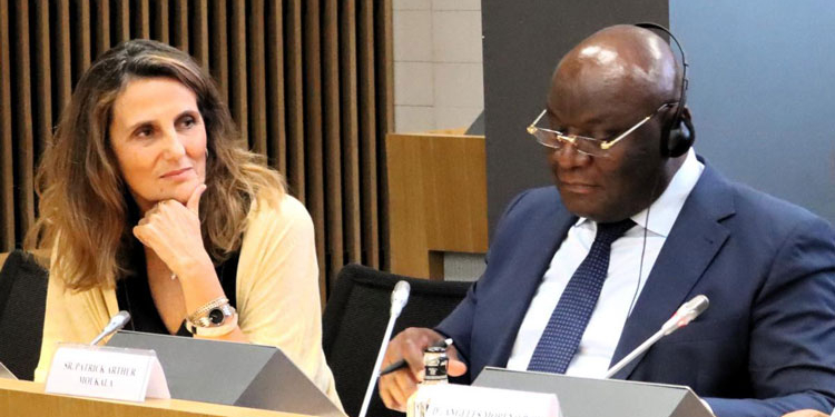 CEOE Internacional recibe al embajador de Gabón, decano de los embajadores africanos