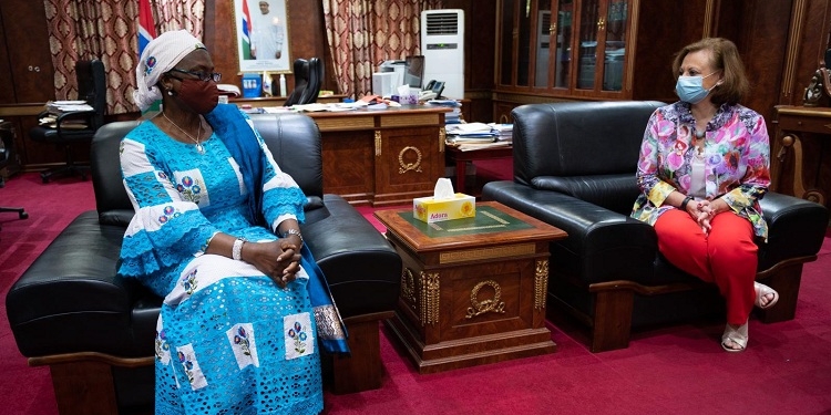 Gallach felicita al Gobierno de Gambia por la “ejemplaridad” de su transición