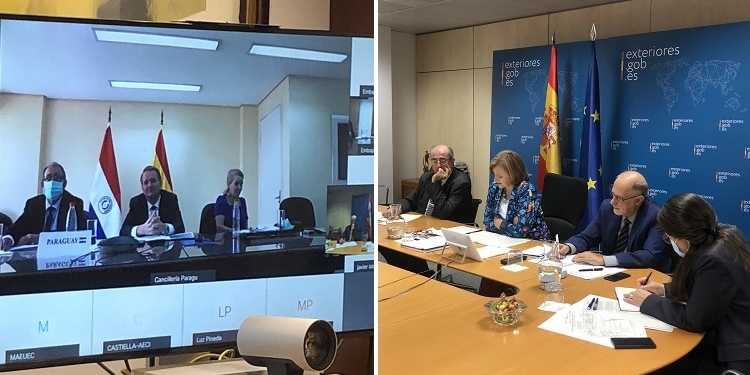 España y Paraguay estudian una posible visita de Estado del presidente Mario Abdo