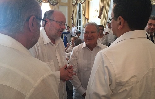 García Casas participa en el XXV aniversario de los Acuerdos de Paz de El Salvador