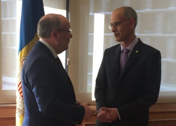 García Casas ofrece apoyo a Andorra de cara a la Cumbre Iberoamericana