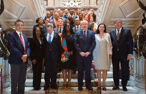 García Casas analiza con los embajadores las relaciones del Caribe con la UE