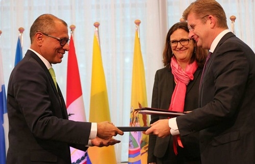 Ecuador se adhiere al Acuerdo Comercial Multipartes con la UE