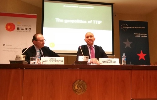 García-Legaz: “Los que se oponen al TTIP se oponen a la creación de empleo”