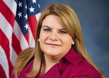 La única representante de Puerto Rico en el Congreso de EEUU visita Madrid