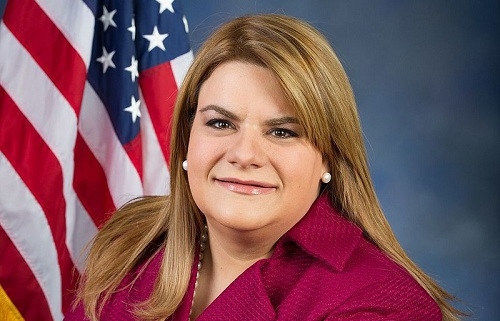 La única representante de Puerto Rico en el Congreso de EEUU visita Madrid
