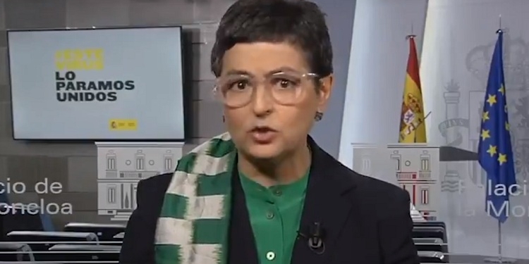 González Laya afirma que no hay falta de material sanitario