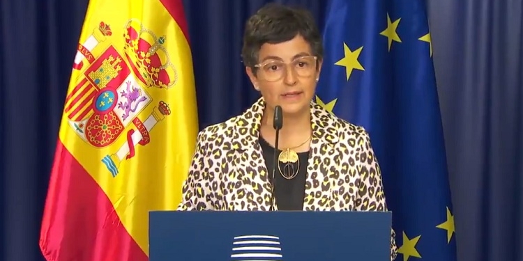 González Laya evita pronunciarse sobre el veto de Chipre a las sanciones a Bielorrusia