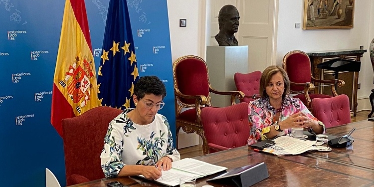 González Laya y sus colegas del G20 apoyan la coordinación fronteriza tras el COVID