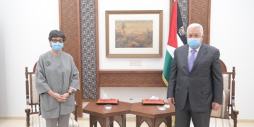 González Laya anuncia en Ramala la entrega de cuatro millones de euros a UNRWA