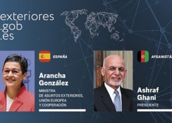 González Laya asegura a Ghani que España seguirá comprometida con Afganistán
