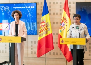 González Laya defiende los derechos socio-laborales de los españoles en Andorra