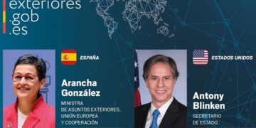 Blinken agradece a González Laya la acogida de tropas de EEUU por parte de España