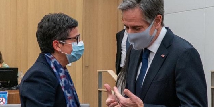 González Laya conversa con Blinken, mientras Sánchez espera aún a Biden