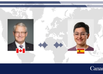 La ministra de Exteriores aborda el COVID y Venezuela con su homólogo de Canadá