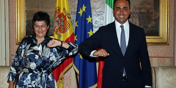 González Laya y Di Maio viajarán juntos en julio a Israel y Palestina para impulsar el diálogo