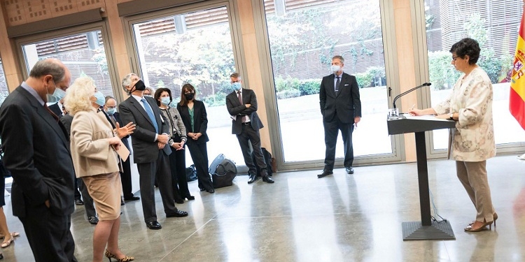 El eje franco-alemán reivindica en España su papel en el nuevo mundo de Joe Biden