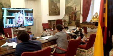 Ministra y Fundaciones Consejo abordan la diplomacia económica y el COVID-19