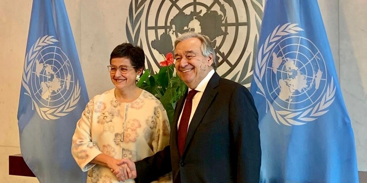 Guterres llega hoy por primera vez a España desde su reelección en la ONU