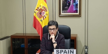 González Laya pide una respuesta “unida y coordinada” de la OTAN al coronavirus