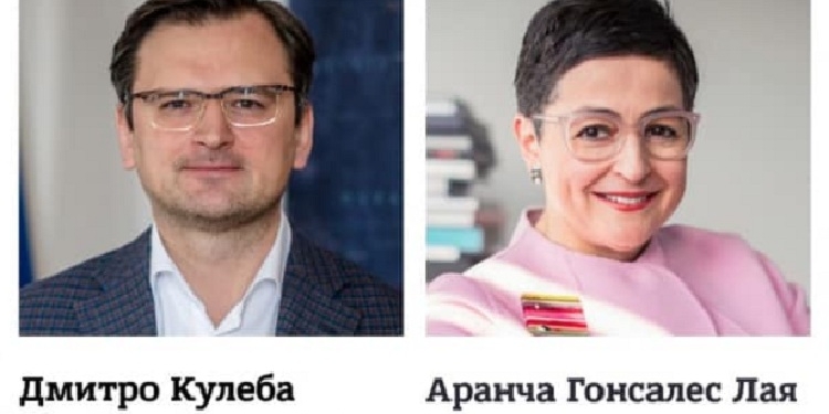 González Laya traslada a su homólogo ucraniano su preocupación por la escalada rusa