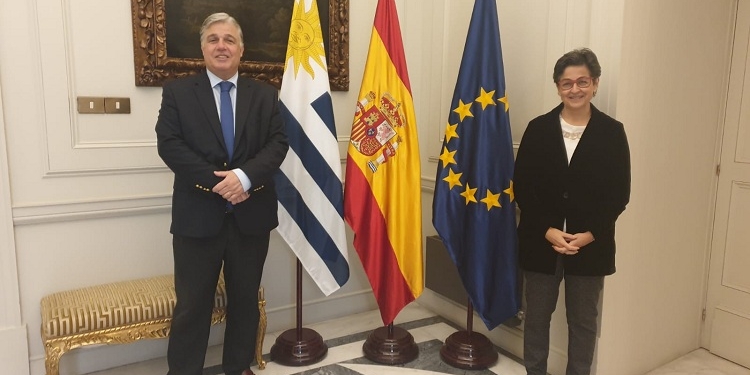 España y Uruguay abogan por concluir «lo antes posible» el Acuerdo UE-Mercosur