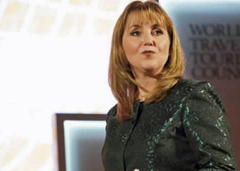 La presidenta del WTTC, Gloria Guevara.