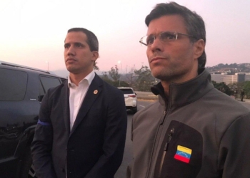 Leopoldo López y su familia, refugiados en la Embajada española en Caracas