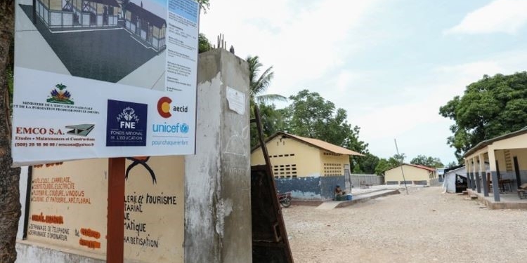 AECID aporta un millón de euros para reconstruir escuelas en el sur de Haití tras el terremoto de 2021