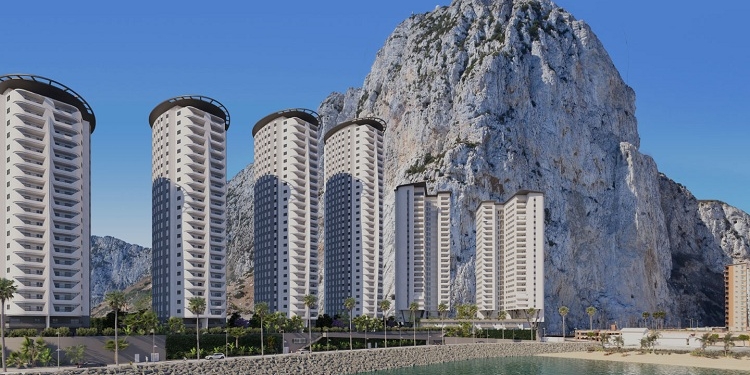El Gobierno denuncia la construcción de viviendas en Gibraltar a costa de aguas españolas