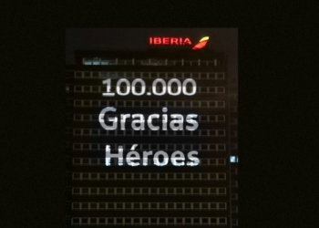 Iberia, Vueling y Aena regalan 100.000 viajes a “sanitarios agotados” por el COVID-19
