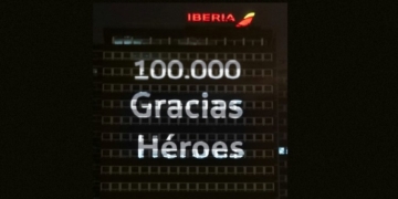 Iberia, Vueling y Aena regalan 100.000 viajes a “sanitarios agotados” por el COVID-19