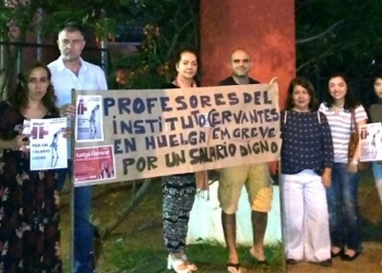 El personal exterior del Cervantes en Brasil y la AECID reanuda sus huelgas