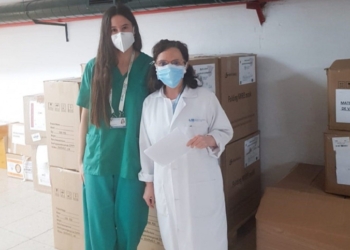 El corredor aéreo de Iberia ha traído en un mes 46 millones de equipos de protección