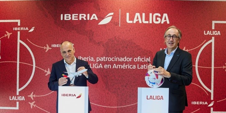 Iberia se convierte en el patrocinador oficial de LaLiga en América Latina