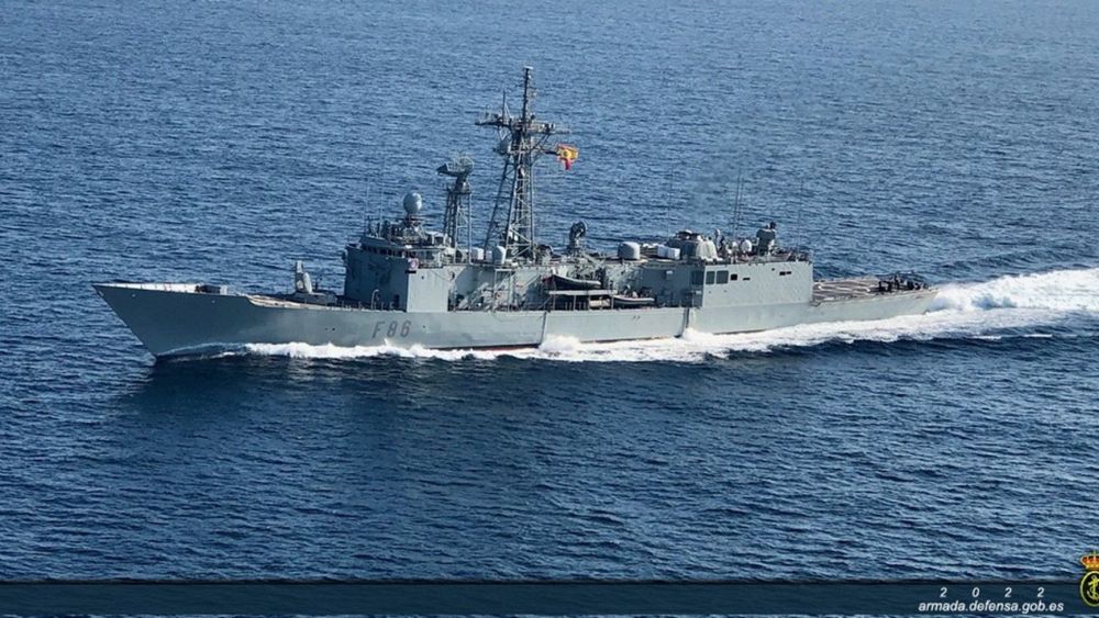 La fragata Canarias se prepara contra los drones no tripulados