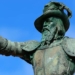 Estatua de Ponce de León en San Juan de Puerto Rico.