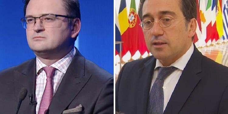 Kuleba recibe hoy a Albares en plena “diplomacia de alta intensidad” para frenar el conflicto