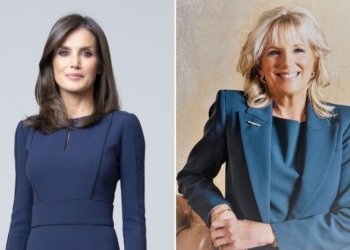 La Reina, anfitriona de Jill Biden y resto de acompañantes de mandatarios