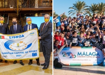 Málaga y Lisboa comparten la Capitalidad Europea del Deporte a causa del COVID-19