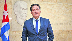 El embajador de Cuba, Gustavo Machín, finalizó su estancia en España
