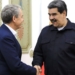 Nicolás Maduro y Delcy Rodríguez reciben a Zapatero en Caracas