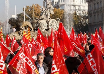 Los sindicatos entran en campaña para sostener la coalición de Sánchez
