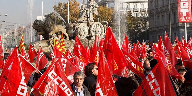 Los sindicatos entran en campaña para sostener la coalición de Sánchez