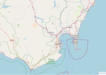 La Junta de Andalucía retira un mapa que reconocía aguas jurisdiccionales a Gibraltar