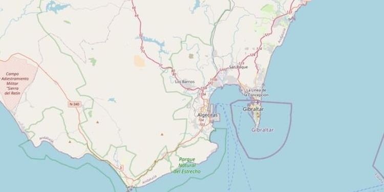 La Junta de Andalucía retira un mapa que reconocía aguas jurisdiccionales a Gibraltar