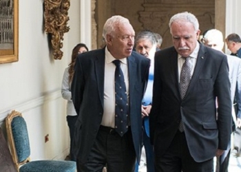 Margallo y su homólogo palestino analizan una posible conferencia “Madrid II”